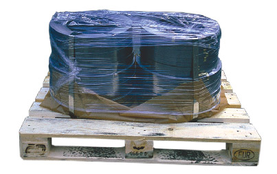 EUR Shipping platform - material packaged in the PVC